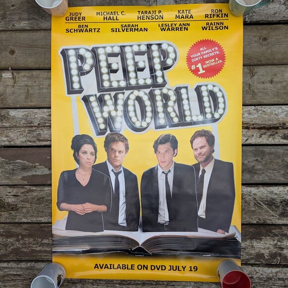 Full sized PEEP WORLD movie poster, dorm room decor - Picture 2 of 4
